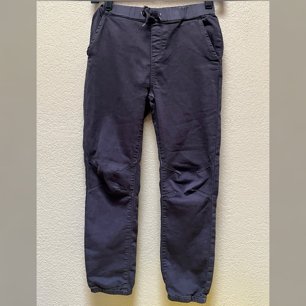 Kidpik  Boy Dark Gray Jogger Pants Size M 10